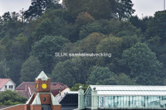 Här ser man Skansen Kronan från Kungshöjd.