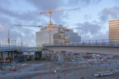 Götaälvbron och Hisingsbron korsars här.