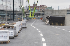 Den här tunneln ansluter till den norrgående.