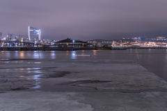 En vy över älven mot Gamlestaden.