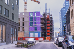Riksbyggen bygger bostäder på Masthuggskajen .