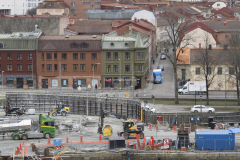 Det pågår trots allt lite aktivitet i Haga, Rosendal. Hur påverkar Sernekes konkurs Västlänken Haga?
