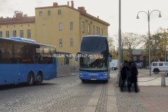 Åkareplatsen, utfart mot Centralstationen, november 2018