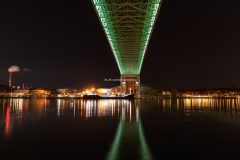 Älvsborgsbron och reflexer