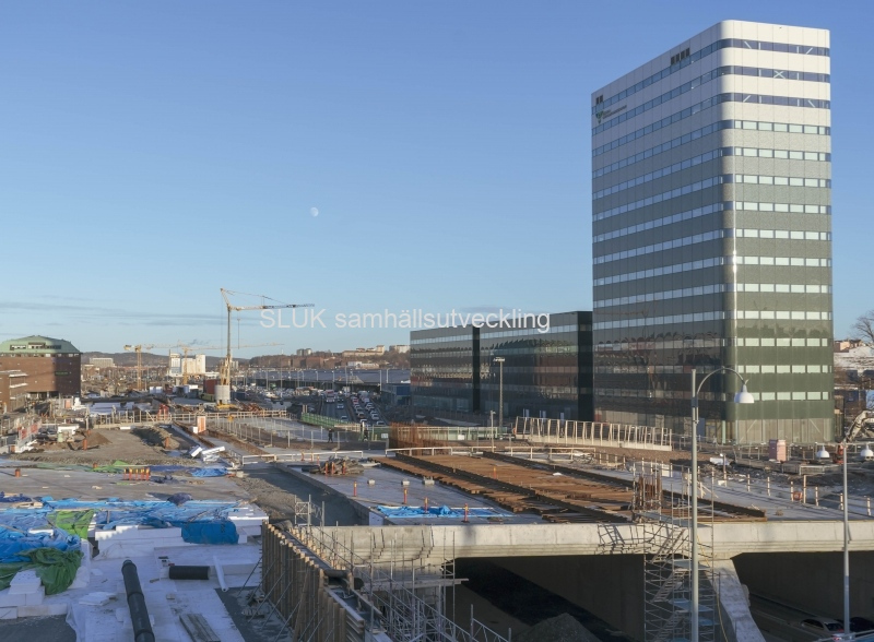 E45, Götatunneln, Överdäckning, 2019-01