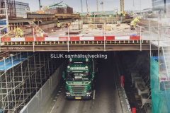 E45, Götatunneln, Överdäckning, 2018-10