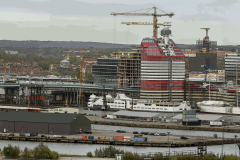 Läppstiftet och centrum, vy från Ramberget