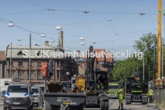 Framkomligheten för trafikanterna är begränsad.