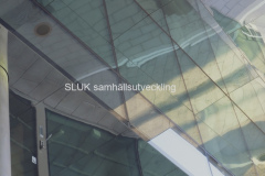 Reflektion glas