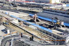 Arbete på väg E45 2017