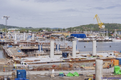 Byggnationen av Hisingsbron går vidare