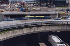 E45 sänks och staden förtätas ovanpå med nya fastigheter