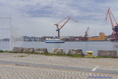 En vy mot Lindholmen, andra sidan älven