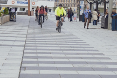 Det finns gott om cyklister!