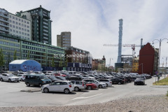 Skeppsbron är för närvarande en stor parkeringsplats.