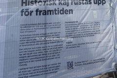 Packhuskajen rustas upp.