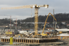 Arbete med Marieholmstunneln september 2018