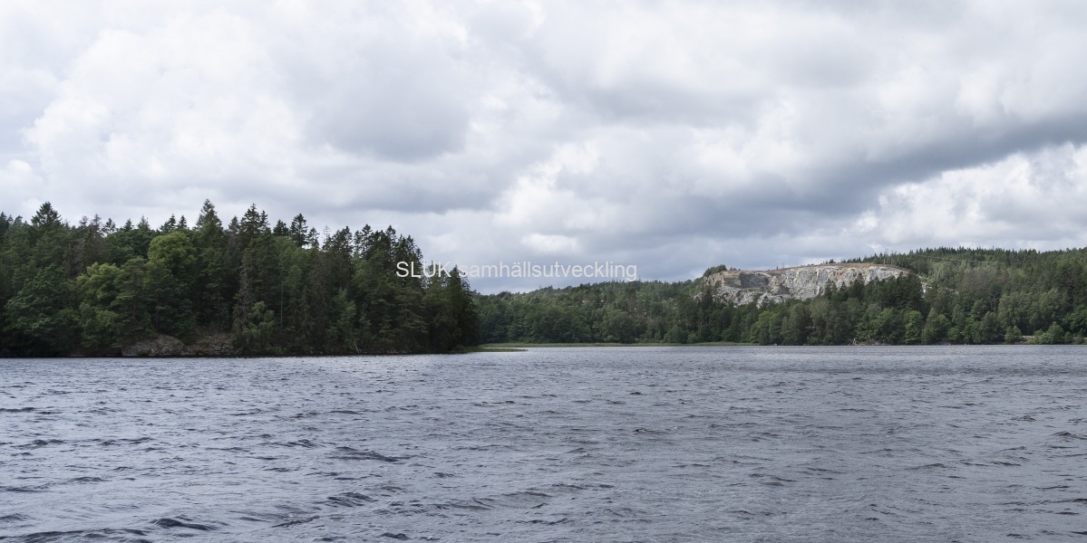 Landvettersjön från Långenäsvägen
