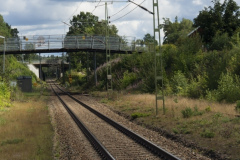 Enkelspår går genom hela Bollebygd