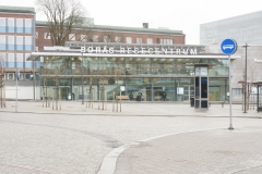 Entrén till Centralstationen i Borås