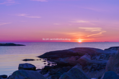 Solnedgång i Ramsvik