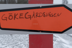 På Gökegårdsvägen pågår arbetena för mark och vatten.