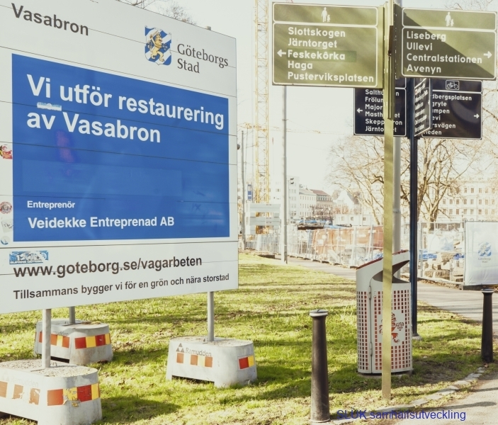 Även Vasabron är under reparation