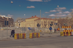 Nu är Rosenlundsbron avstängd helt och hållet