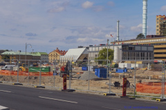 Arbetet med Västlänken fortskrider utmed Södra Allègatan
