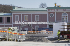 Så här ser det ut på Liseberg den 20 mars.