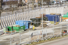 Västlänken framför Operan den 20 mars.