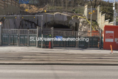 Här är tunneln som förbinder Haga med Korsvägen.