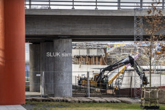 Arbeten pågår för Västlänken under Röde Orm