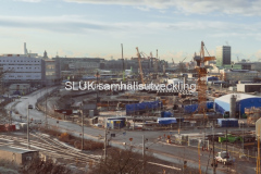 Här visas Östra etableringen från Skansen Lejonet.