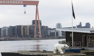 Isbjörnen får symbolisera de 17 målen för hållbar utveckling som ska förändra världen till år 2030